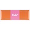 Étiquette autocollante - gaz 100x30 - Coditherm