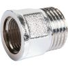 Raccord laiton chromé hexagonal réduit à visser - M 3/4" - F 1/2" - Comap