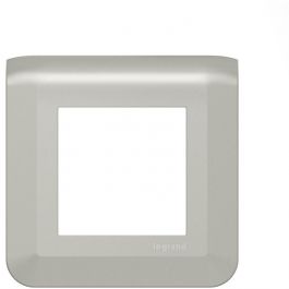 Enjoliveur 1 module Legrand Mosaic Blanc - 7,93