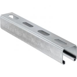 Raille Support Rail de supportage FLS - Hauteur 30 mm - Longueur 2 m