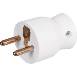 Fiche électrique Legrand Fiche Male 16A 2P+T En Plastique Avec Anneau D