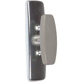 Cache Crémone Bouton Inox Type Map 9 | Leroy Merlin