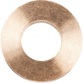 Bague En Laiton N°3 Pour Paumelle - Dimensions Ext.13 Mm / Int.6,5 Mm - Pour Paumelle 140 Mm - Neuf