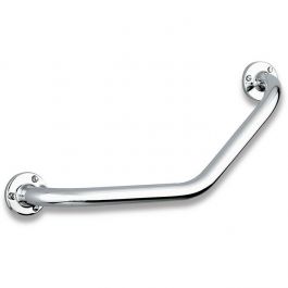 Barre D'appui PMR Delabie INOX Coudée 25 40*40 – Réf 5086P2 – Salle De Bain