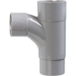 Té 45° Nicoll FF 40mm - Raccord Plomberie - Conduite PVC