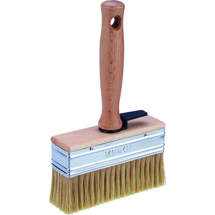 Brosse à encoller - Outibat - Rectangulaire - Hêtre - 140 x 40 mm