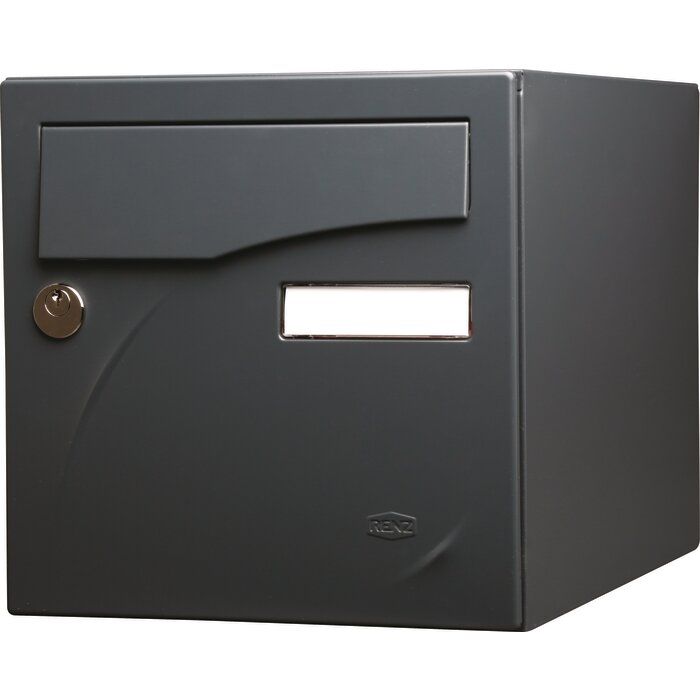 Boîte aux lettres individuelle simple face - Gris anthracite - Préface  - Renz