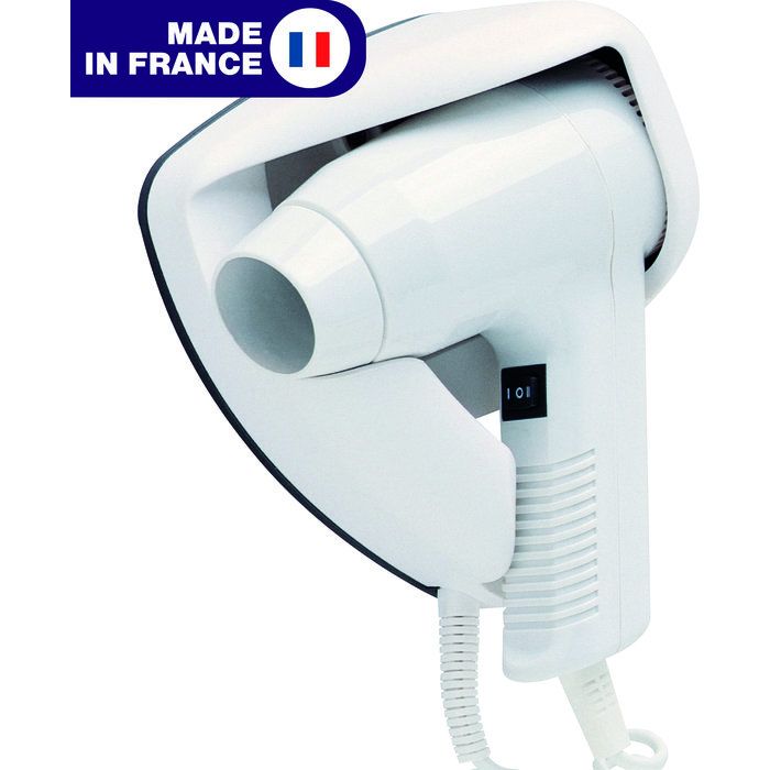 Sèche-cheveux mural bi-voltage - Piccolo - JVD