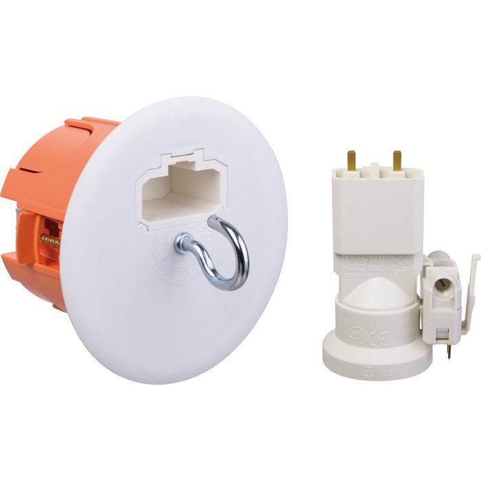 Boîte luminaire point de centre et douille DCL - Capri