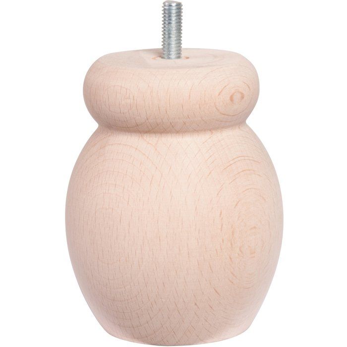 Pied boule avec collerette - Sélection Cazabox