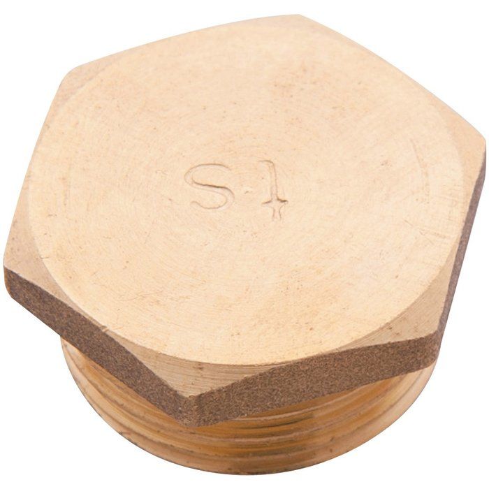 Bouchon laiton à visser - M 3/4" - Sobime