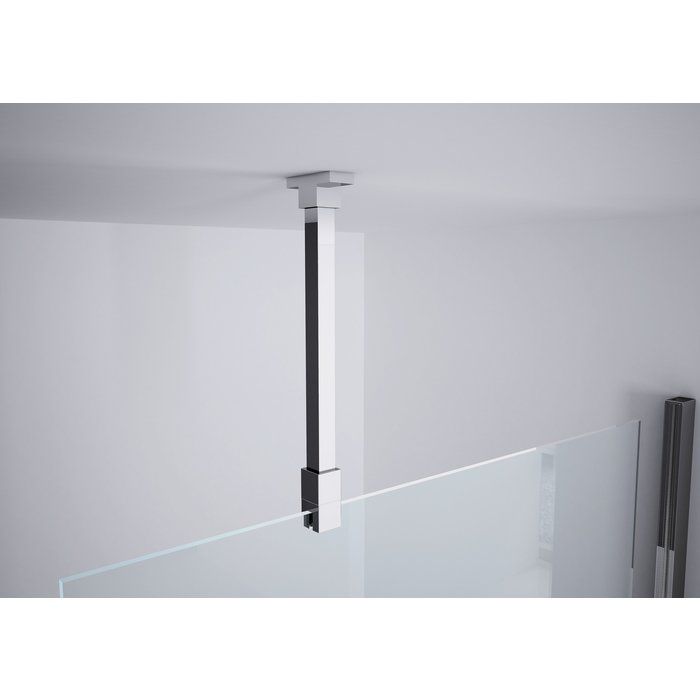 Barre de renfort au plafond chromée - Lunes H - Novellini