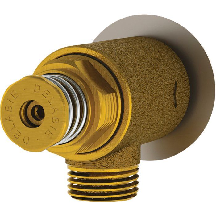 Robinet mural lave-mains temporisé - 7 s - 3 L/min - Tempostop - Delabie