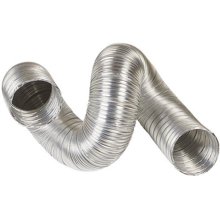 Gaine accordéon extensible - 0,45 à 1,50 m - Ø 100 / 106 mm - Tolerie Emaillerie Nantaise
