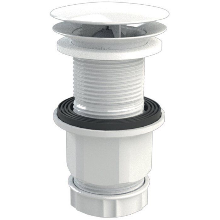 Bonde de lavabo Hygiénique sans garde d'eau - Débit 36L/min - Delabie