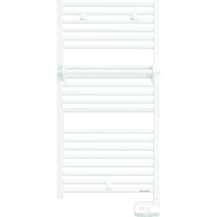Sèche-serviettes électrique blanc brillant - 750 W - 500 x 1398 mm - 2012 - Atlantic