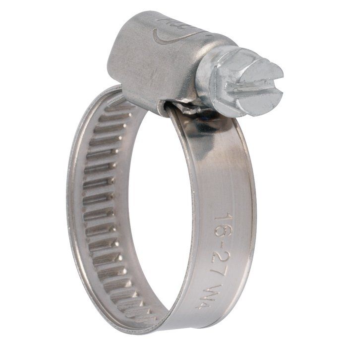 Collier bande non perforée W4 inox - 9 mm - Serrage 12 - 22 mm - Boîte de 50 pièces - Ace