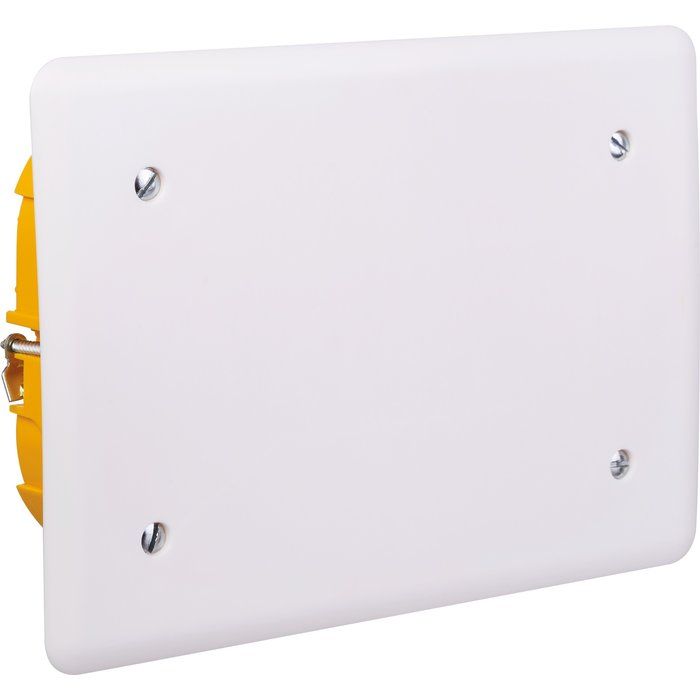 Boîte blanche rectangulaire - 160 x 105 mm - Couvercle à vis - Batibox - Legrand