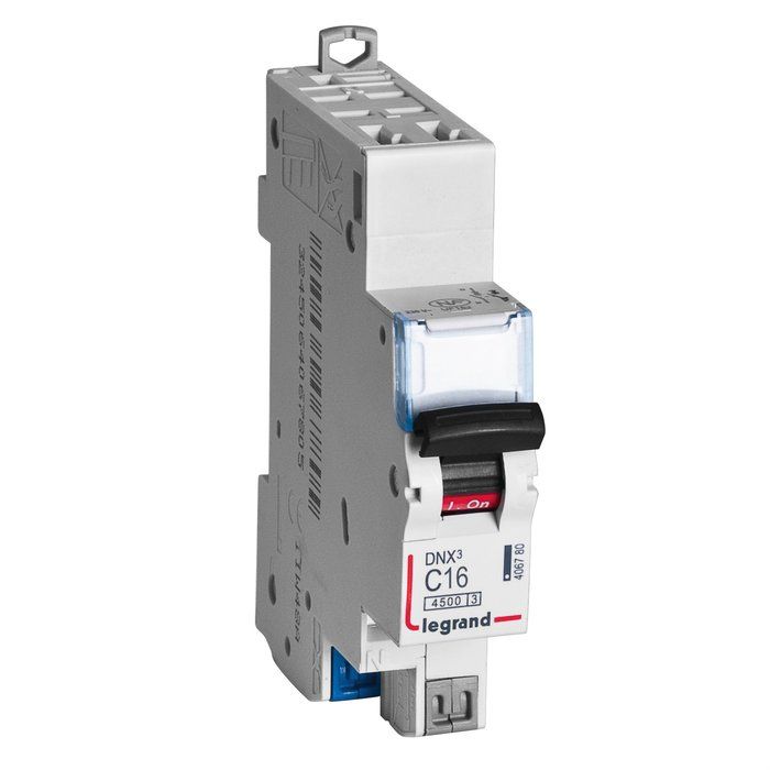 Disjoncteur auto / auto DNX3 4500 - départ - 4,5 kA - courbe C - 10 A - Legrand
