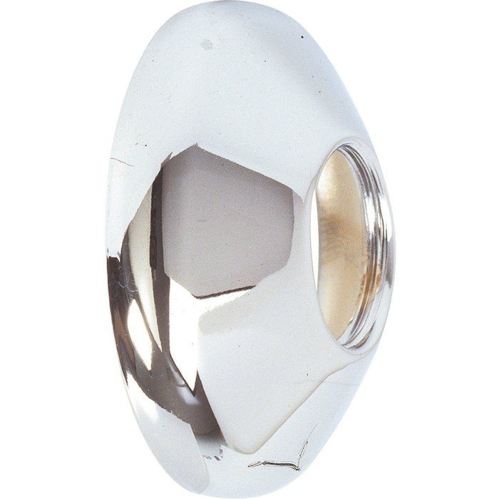 Rosace vissante chromée haute - F 1/2" - Vendu par 2 - Watts industries