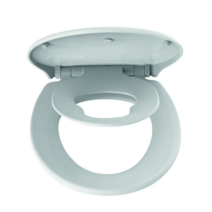 Abbattant WC avec siège enfant amovible - Siamp - 447 x 371 mm
