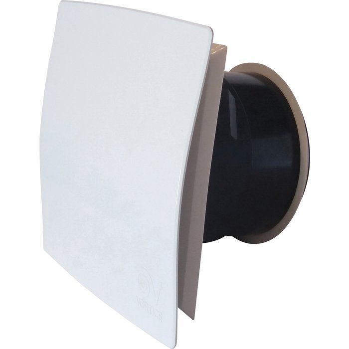 Bouche fixe d'extraction design Axelair - Carrée - Diamètre 125 mm - Axelair