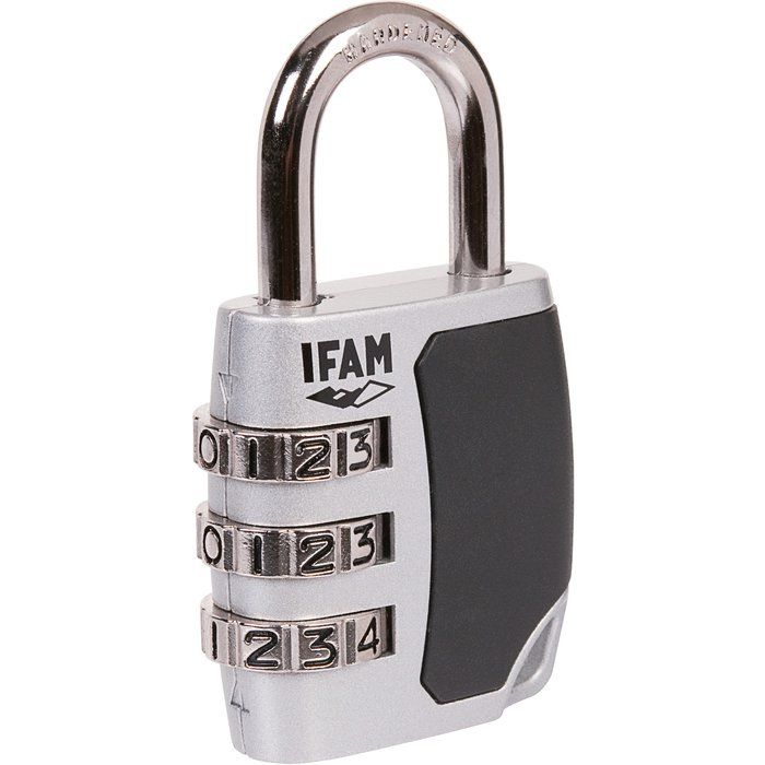 Cadenas à 3 chiffres 34 mm - Ifam