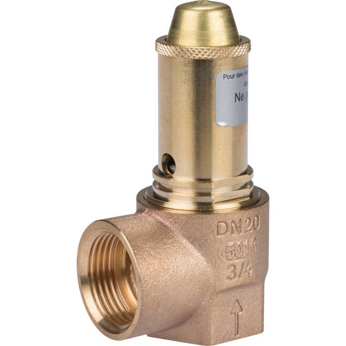 Soupape de sécurité à membrane - F 3/4" - 7 bar - Thermador