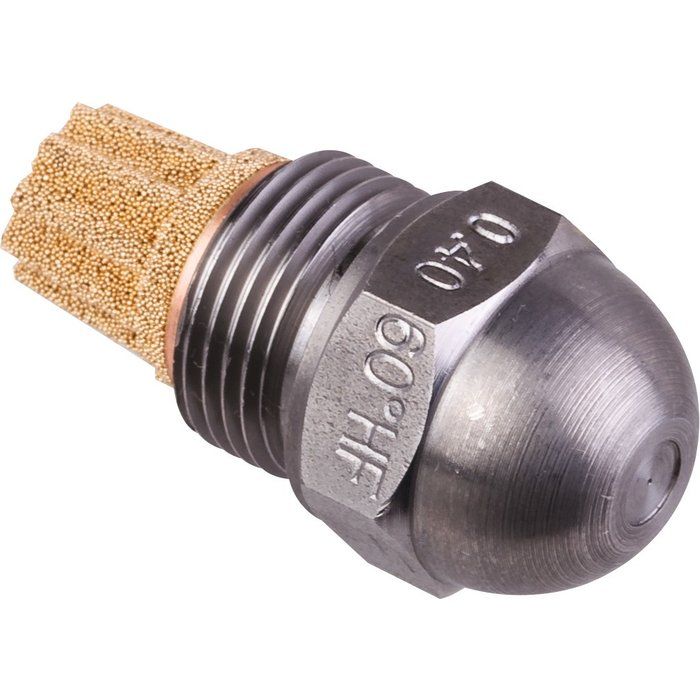 Gicleur fioul Fluidics type HF -  Angle 60° - Débit 0,55 kg/h - CBM
