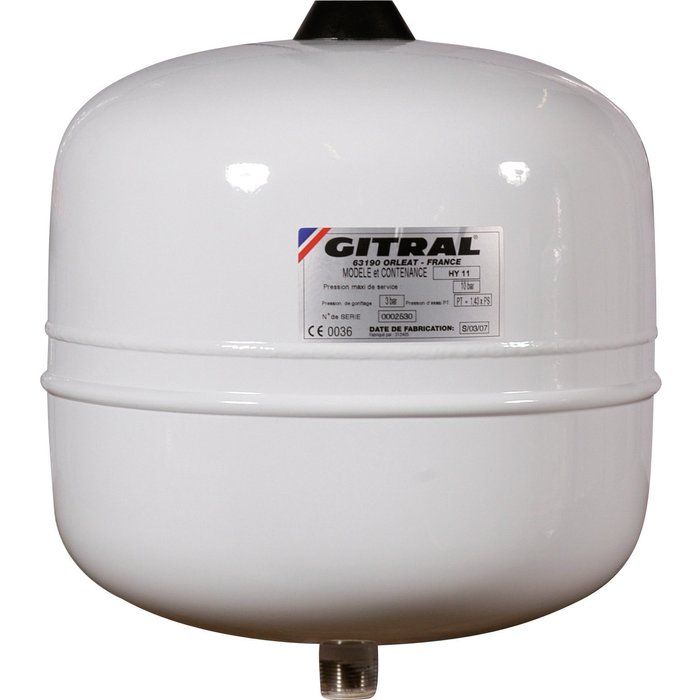 Vase d'expansion eau sanitaire - 8 L - Gitral