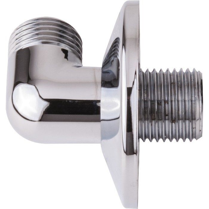 Raccord de sortie de douche coudée - Mâle 1/2 - Rei Tregi