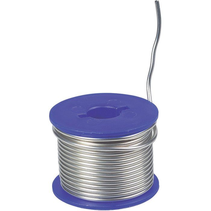 Soudure étain 40%, âme décapante - 250 g - Etain Soudures