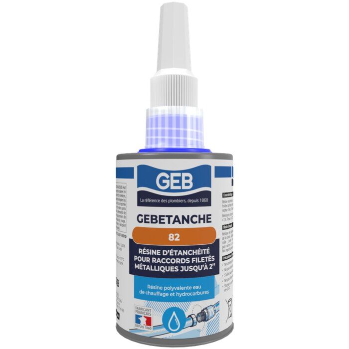 Résine d'étanchéité anaérobie - Gebetanche - GEB - 75 ml