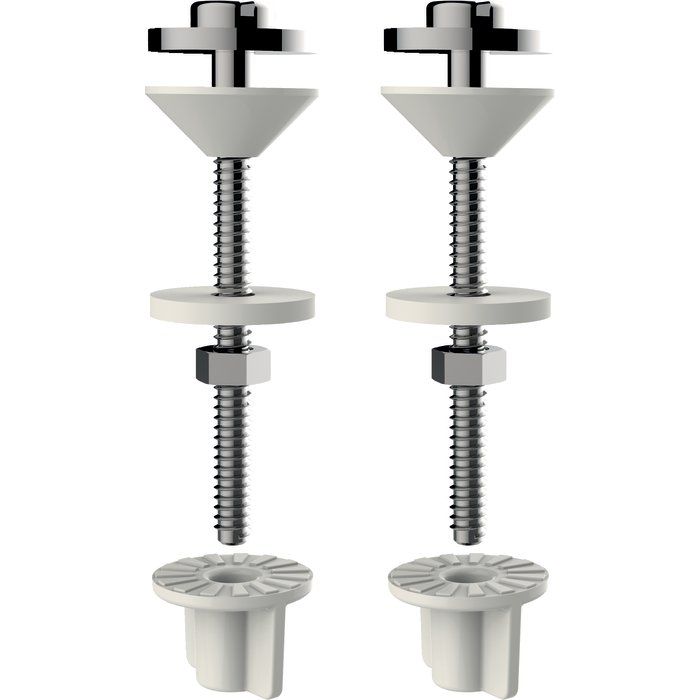 Kit Joint et visserie- Pour rénovation réservoir WC - Siamp