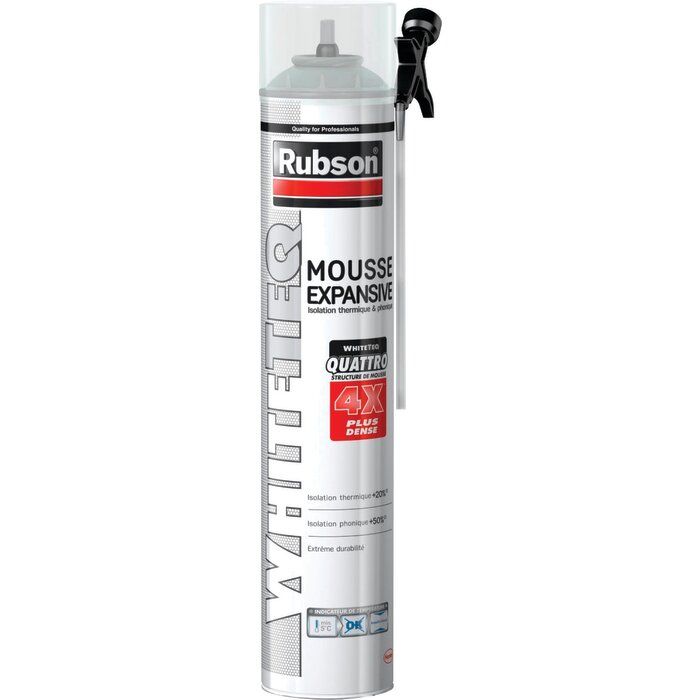 Mousse expansive WHITETEQ - Rubson