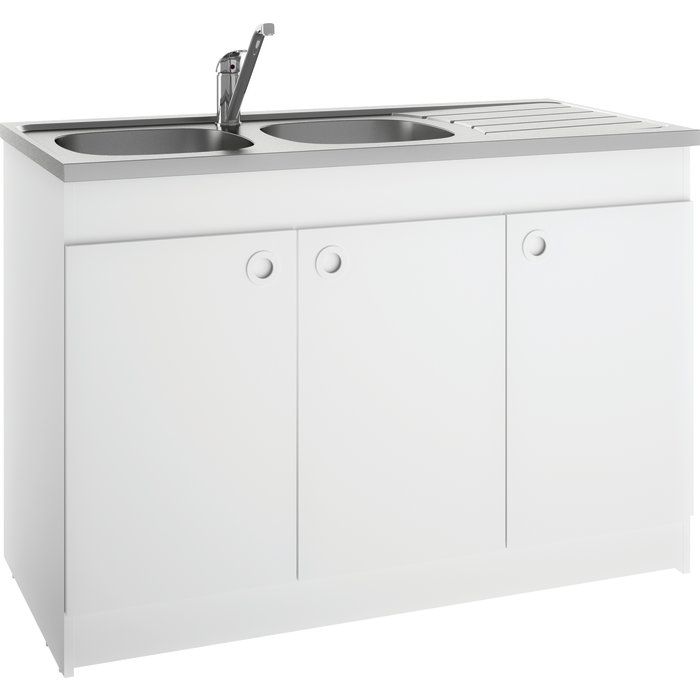 Meuble sous eviers decliq 3p - Néova