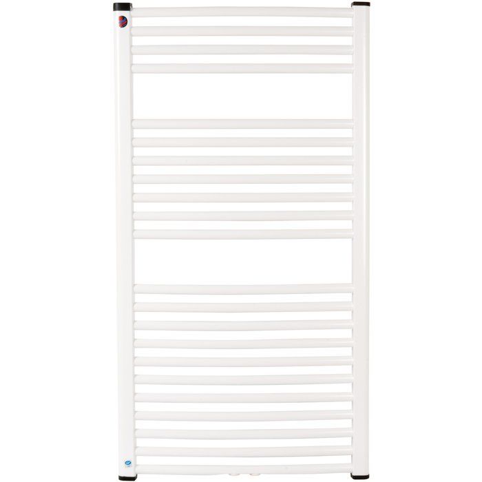 Sèche-serviettes eau chaude blanc - 792 W - 595 x 1462 mm - Raccordement centré - Compatible mixte - Venus - Irsap