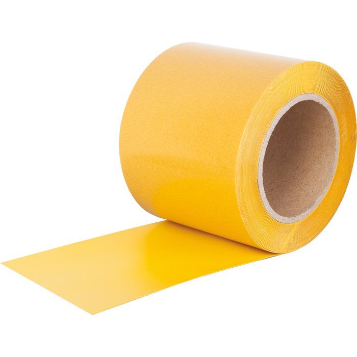 Bande de repérage de contre marche auto adhésif - Jaune - Wattelez