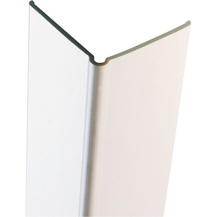 Cornière de protection d'angles grise claire - 1,20 m - Vachette