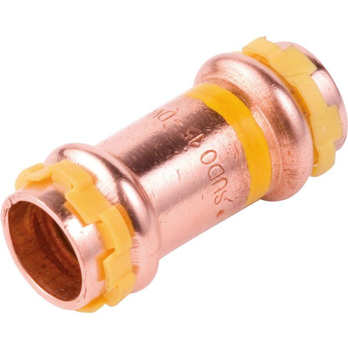 Manchon cuivre gaz - Ø 14 mm - Aalberts