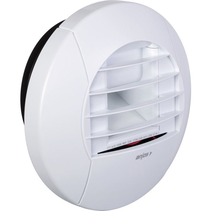 Bouche cuisine hygroréglable - 10/40 m³/h et temporisé 90 m³/h - 230 V - ALIZÉ Hygro Tempo - Anjos