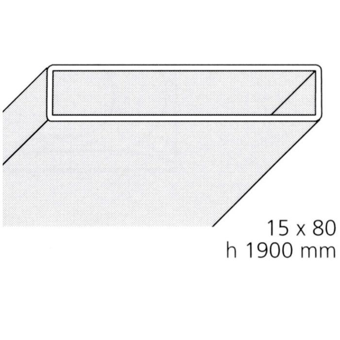 Profilé de compensation Lunes 2.0 - 15x80 - Novellini