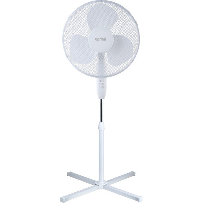 ARIZONA - Ventilateur sur pied 40cm 50W chromé oscillant | Leroy Merlin