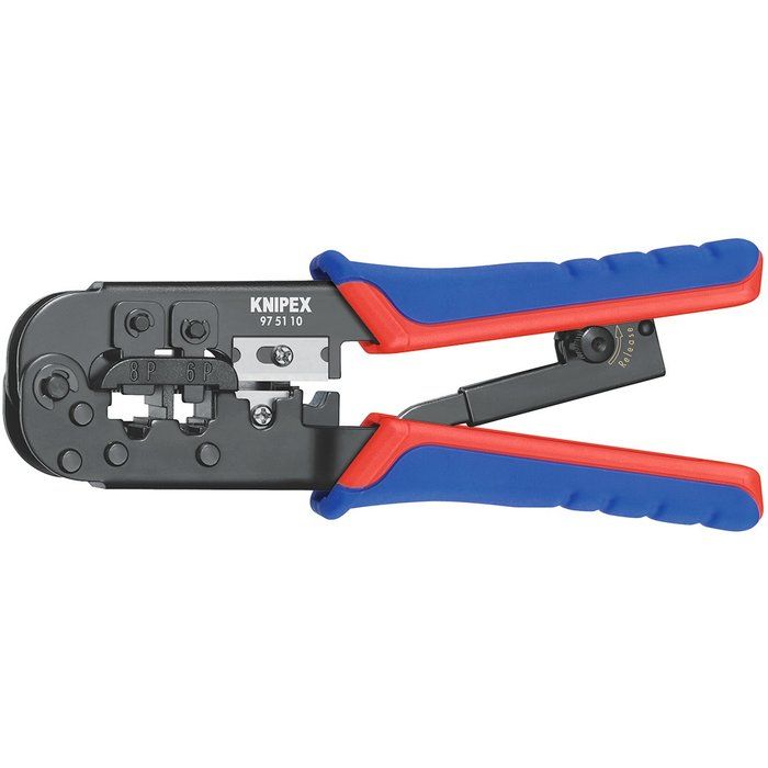 Pince à sertir RJ 11/12/45 - Knipex