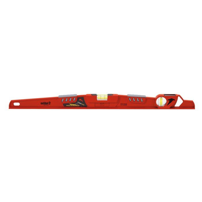 Niveau trapèze bi-matière - 60cm - Outibat