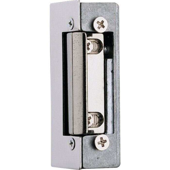Gâche électrique réversible encastrée - 12V/24V - Modèle à  coupure de courant - Dorcas