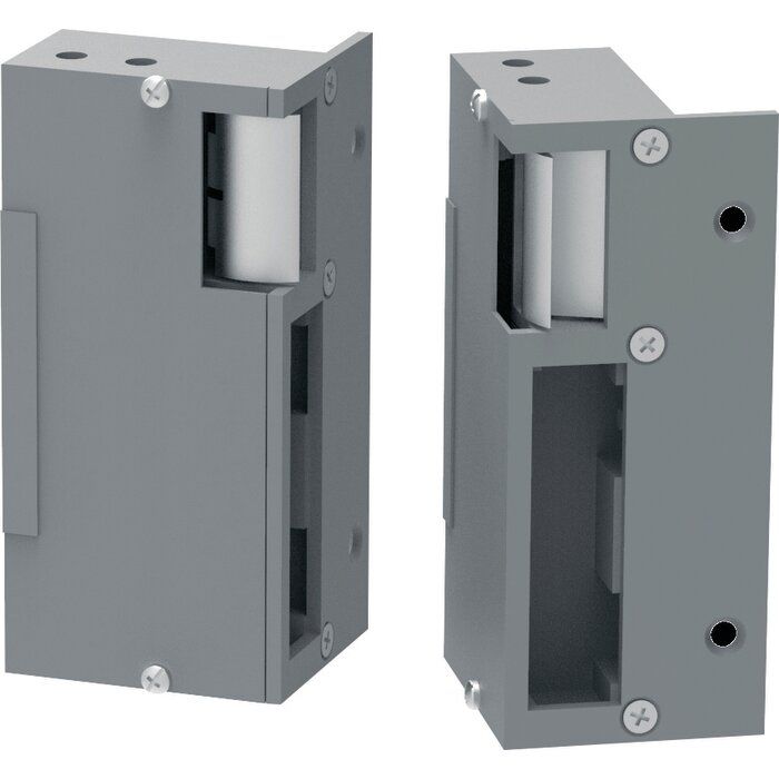 Gâche électrique réversible en applique - 120 mm - 6-24V AC/DC - Rupture et émission de courant - Série 23N -Dorcas