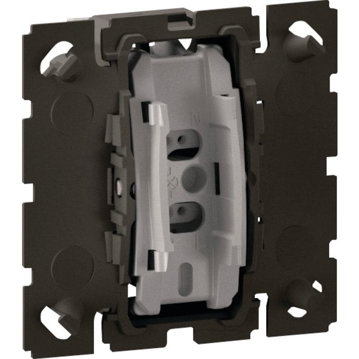 Poussoir NO Céliane avec bornes libres de potentiel - 6A - Céliane - Legrand