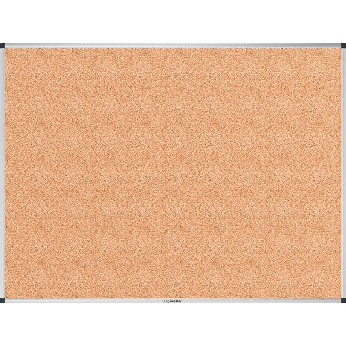 Tableau en liège UNITE 90 x 120 cm - Cadre aluminium - Legamaster