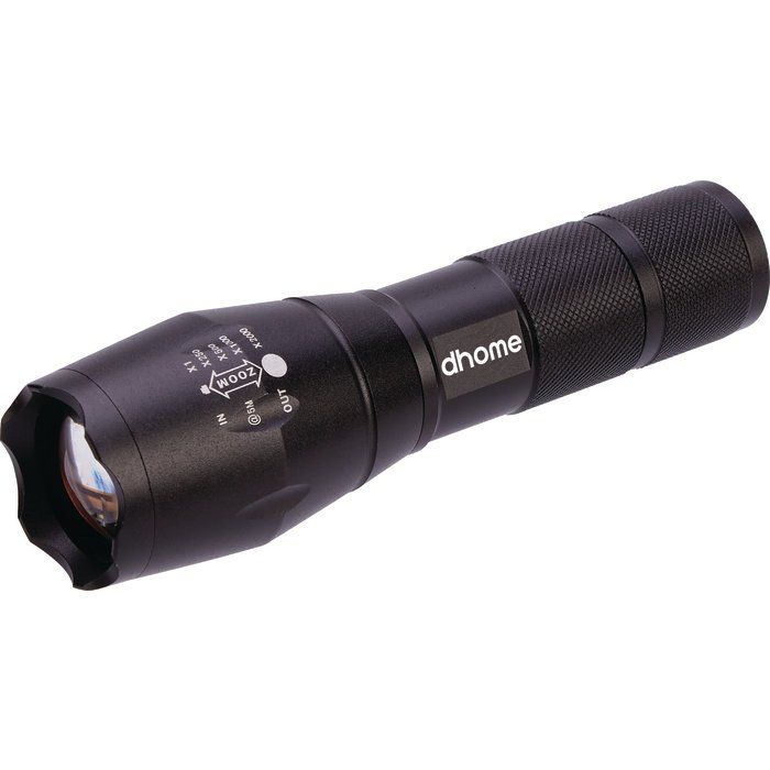 Lampe torche - 300L - Dhome - 300 lm - 5500 K - IP44 - 5 modes